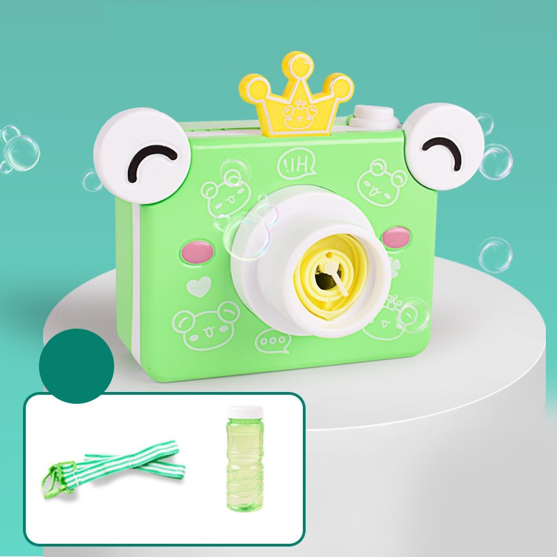 Chow Dudu Bubble Toy GF6258 Electric Cute Animal bubble Khamera e nang le Leseli & 'Mino (4)