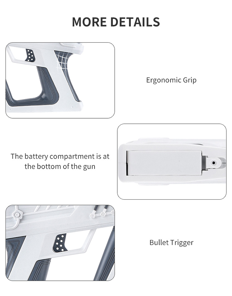 ເກມຍິງປືນ Chow Dudu GW1101 Water Bullet Toy Gun with Battery and Water Bullet (5)