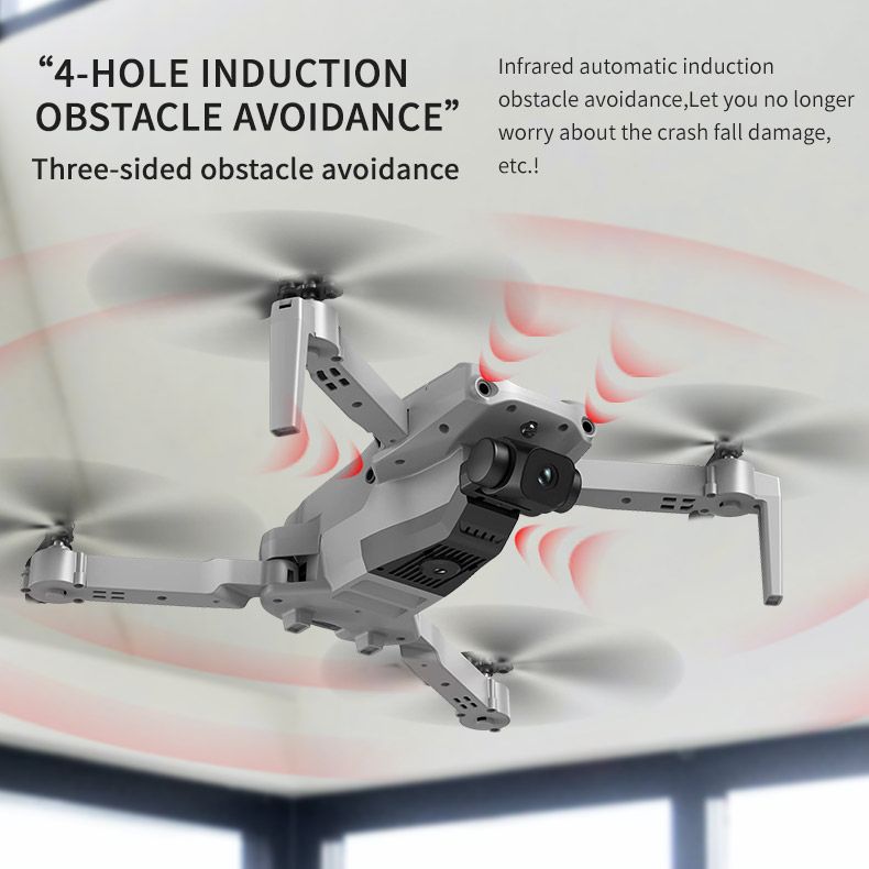 GLOBAL DRONE GD89 Pro Plus RC WIFI Drone mai Foldable tare da Kauce wa Hannun Side 5 (8)