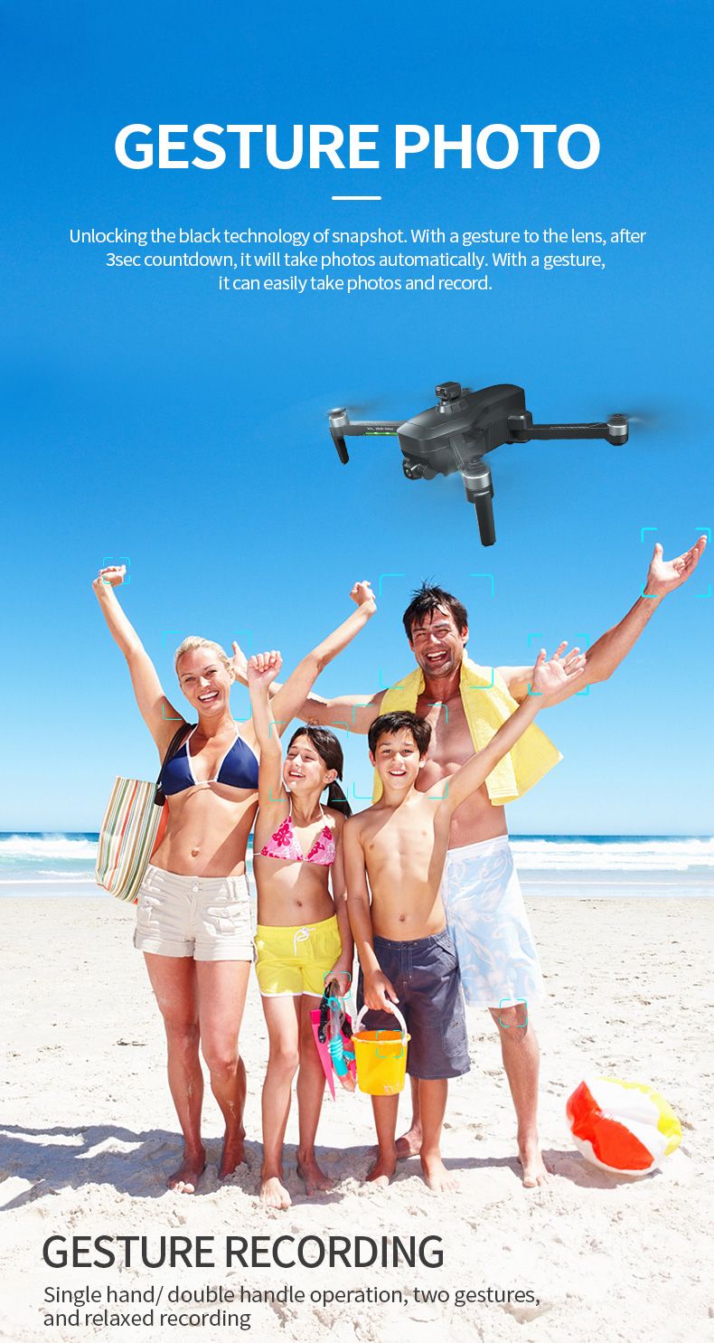 Ntiaj teb no Drone 193 Max GPS Brushless Drone nrog Obstacle Avoidance Sensor (10)