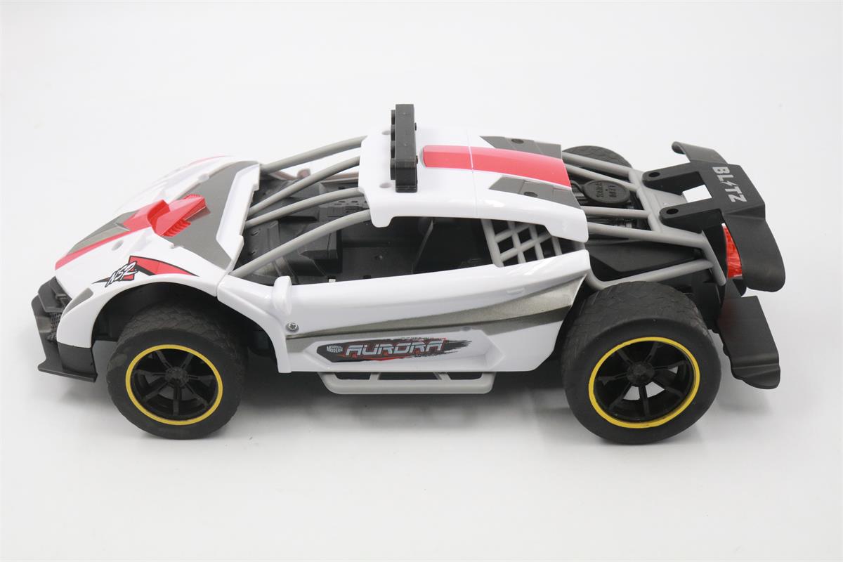Global Drone Funhood GD874A 2WD RC Racing Ụgbọ ala na-efesa alụlụ na ọkụ (5)
