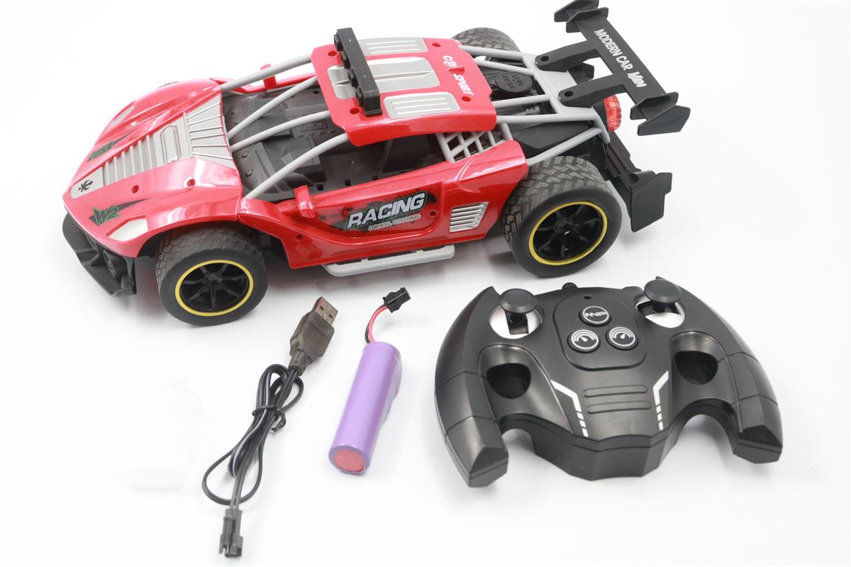 Tutmonda Virabelo Funhood GD875A 2WD RC Vetkuro Drivanta Aŭto Spray Nebulo kun Lumo (3)