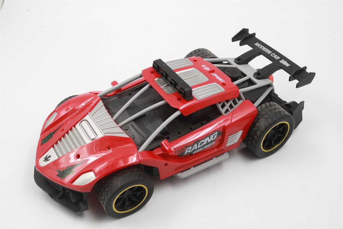 Global Drone Funhood GD875A 2WD RC Racing Ụgbọ ala na-efesa alụlụ na ọkụ (4)