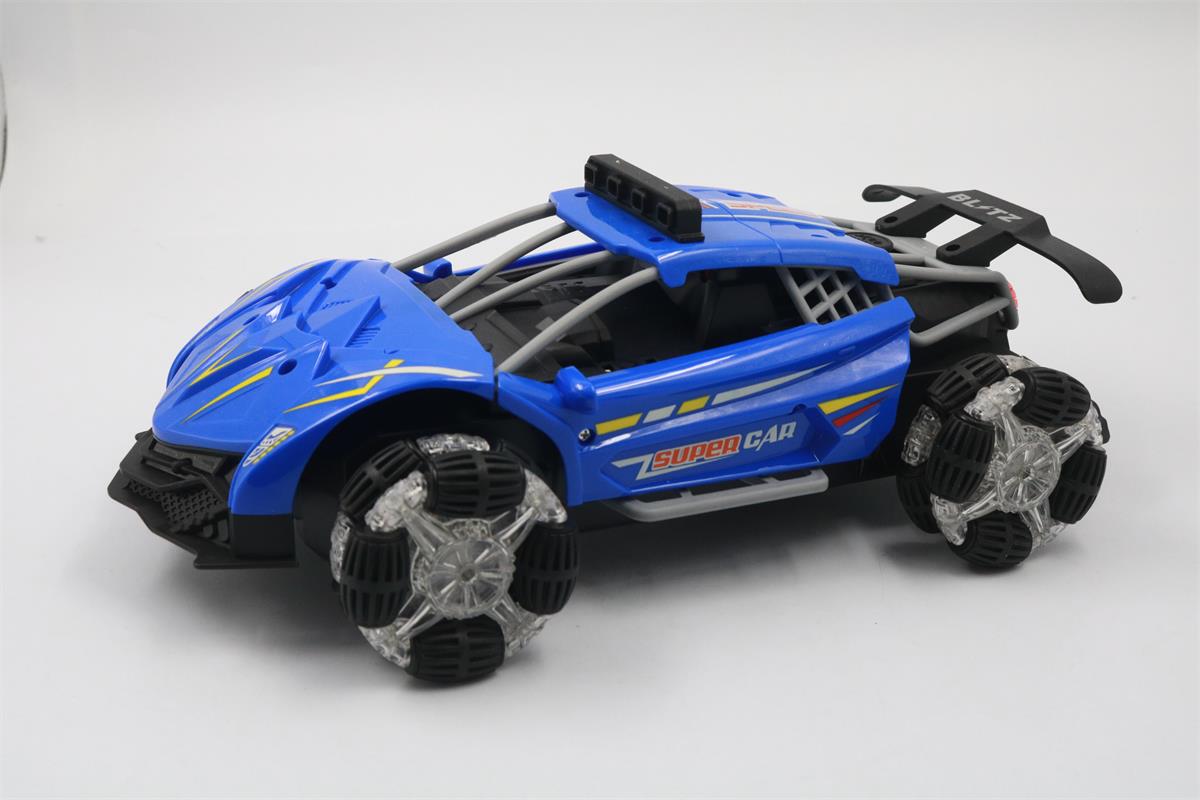 Spòrs Drone Cruinne GD878A-4 4WD RC Racing Drifting Car a’ frasadh ceò le solas (2)