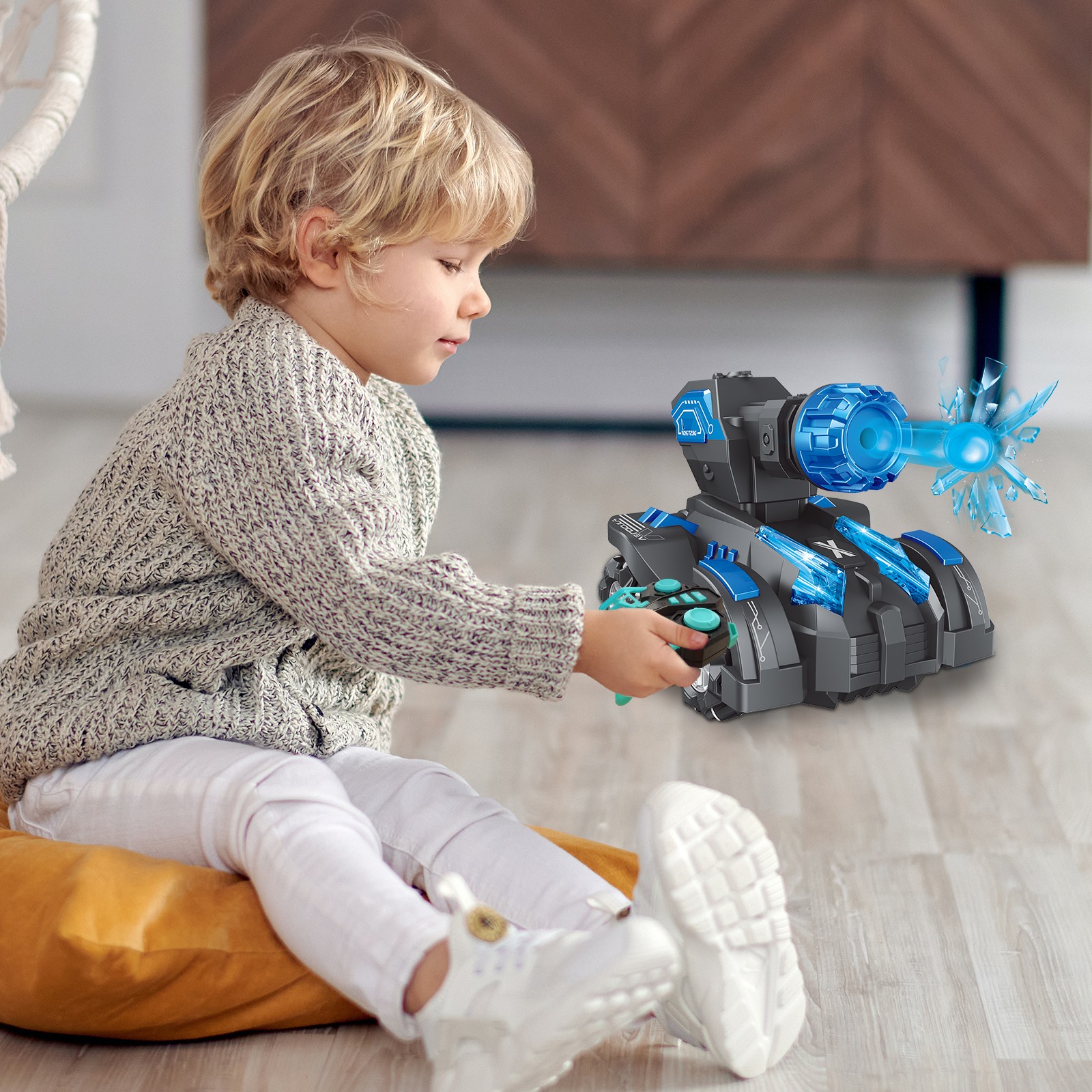 Globális Drone Funhood GF2220 vízbomba tank RC autó kiváló minőségű gyerekjátékok karácsonyra (9)