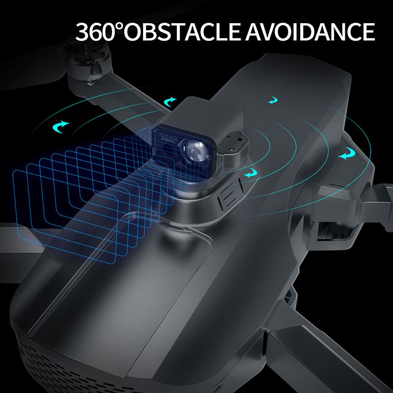 Global Drone GD011 Pro Meapu'e GPS Brushless Drone ma Fa'alavelave Fa'alavelave (1)