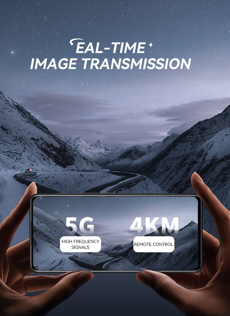 Global Drone GD95 GPS-droni 4K-kameralla ja harjattomilla moottoreilla, 5-sivuinen esteiden välttäminen (11)