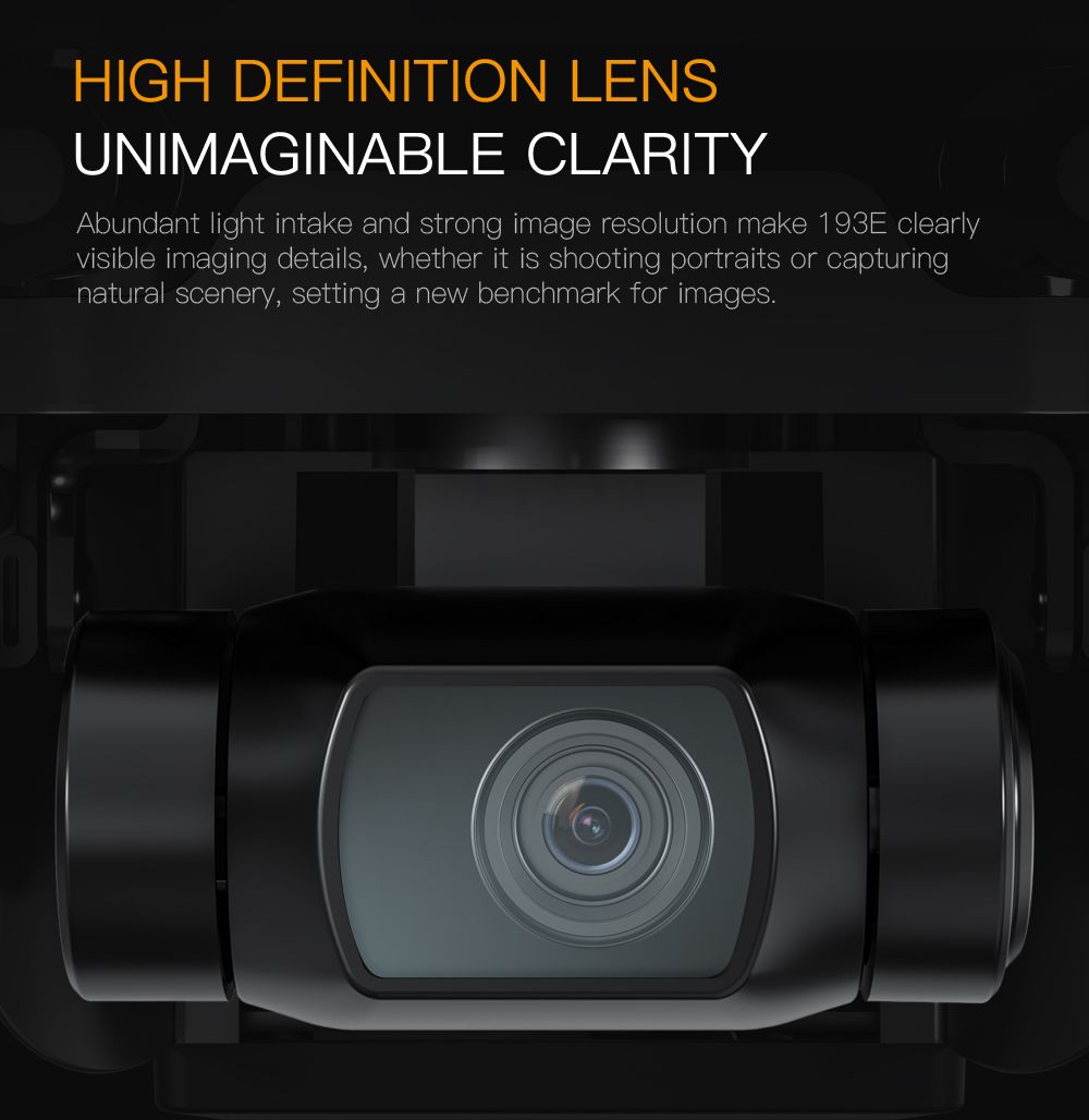 GD96 GD96 Sony Igwefoto 3-Axis Brushless Gimbal Drone nwere ihe mgbochi ihe mgbochi abụọ (5)