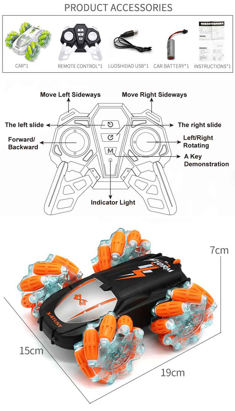 Hwyl Fyd-eang-GF3566-RC-Ochr-Cerdded-Stunt-Car-(6)_05