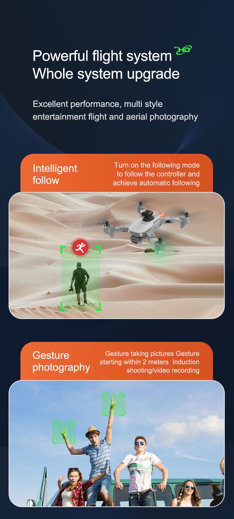 Ho Fihla ho Ncha Globaldrone GD94 Max GPS Drone E nang le Litšitiso tse Mahlakoreng a 5 (12)