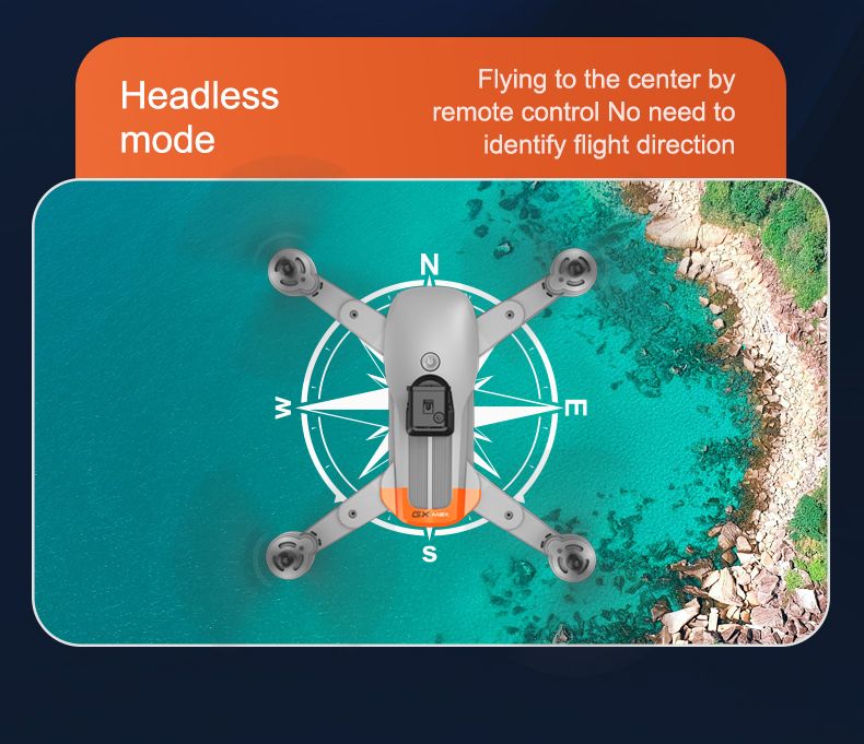 Ho Fihla ho Ncha Globaldrone GD94 Max GPS Drone E nang le Litšitiso tse Mahlakoreng a 5 (14)