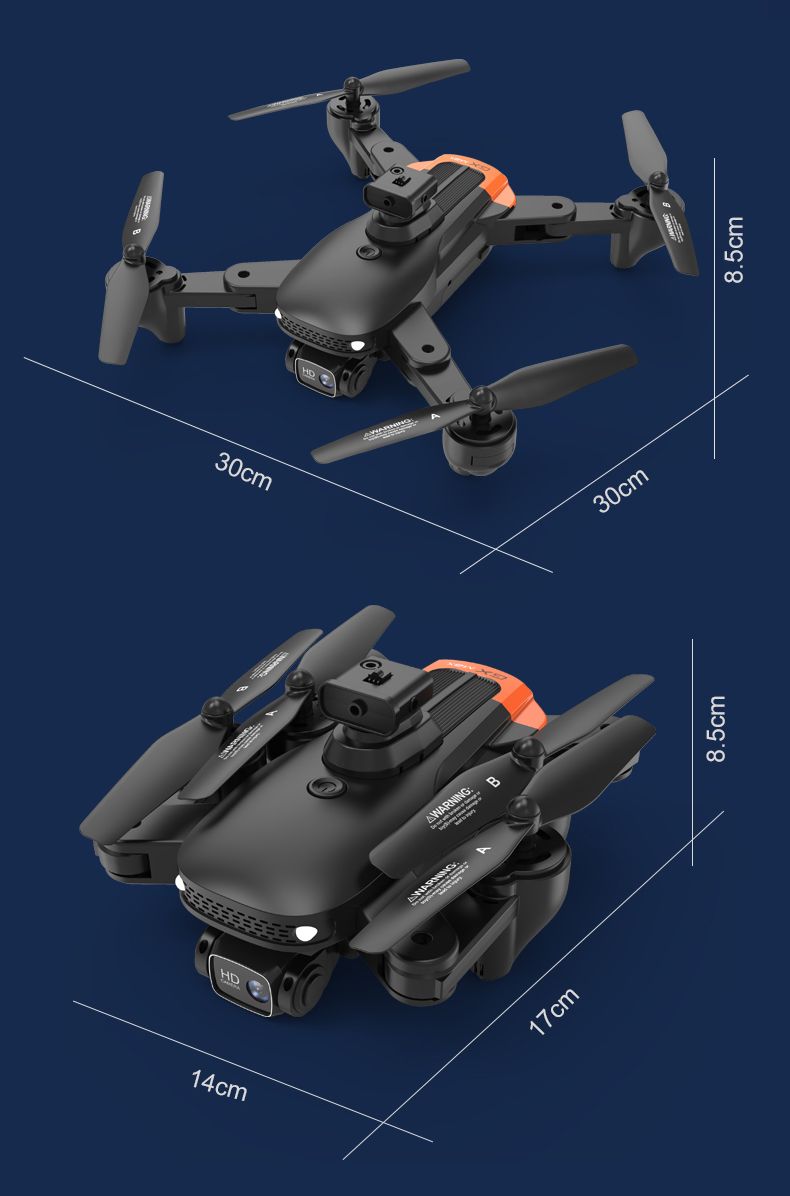 Jaunais Globaldrone GD94 Max GPS drons ar 5 sānu šķēršļu novēršanu (18)