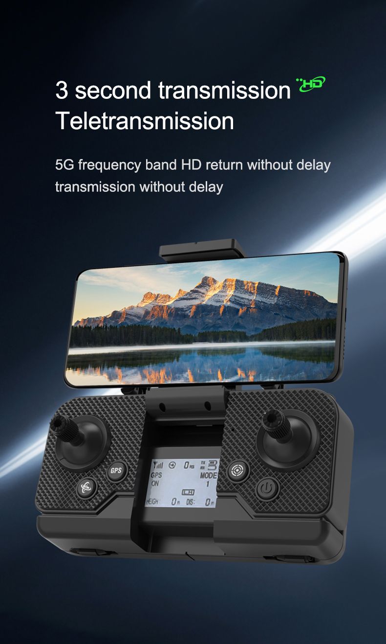အသစ်ရောက်ရှိလာသော Globaldrone GD94 Max GPS Drone (9) ဘေးထွက်အတားအဆီး (9)