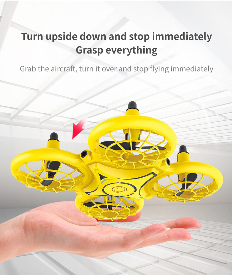 Ny Global Drone GW1S RC Mini Drone med SingleDual Control Kids Toy (15)