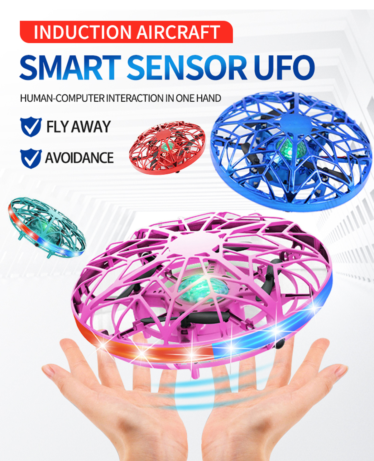 Induction aircraft ufo outlet