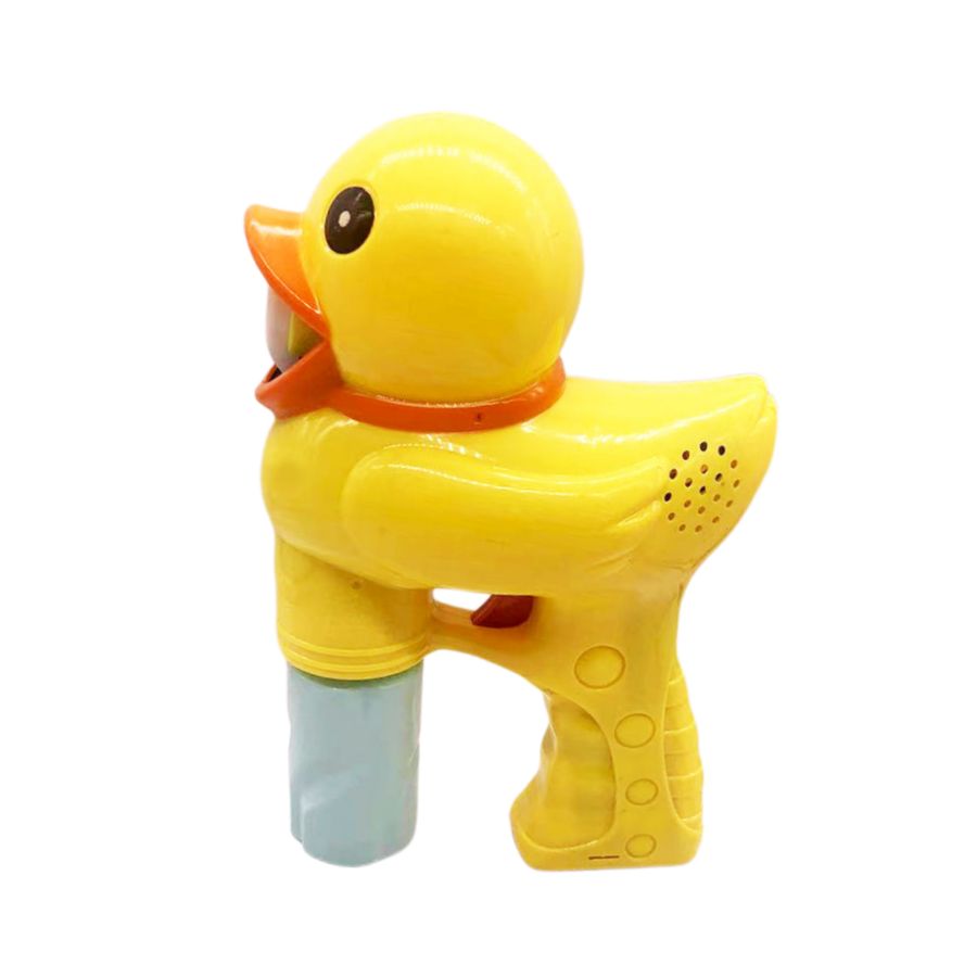 Chow Dudu Bubble Toy GF6211 Electric Duck Bubble Gun with Light & Music (1)(1)