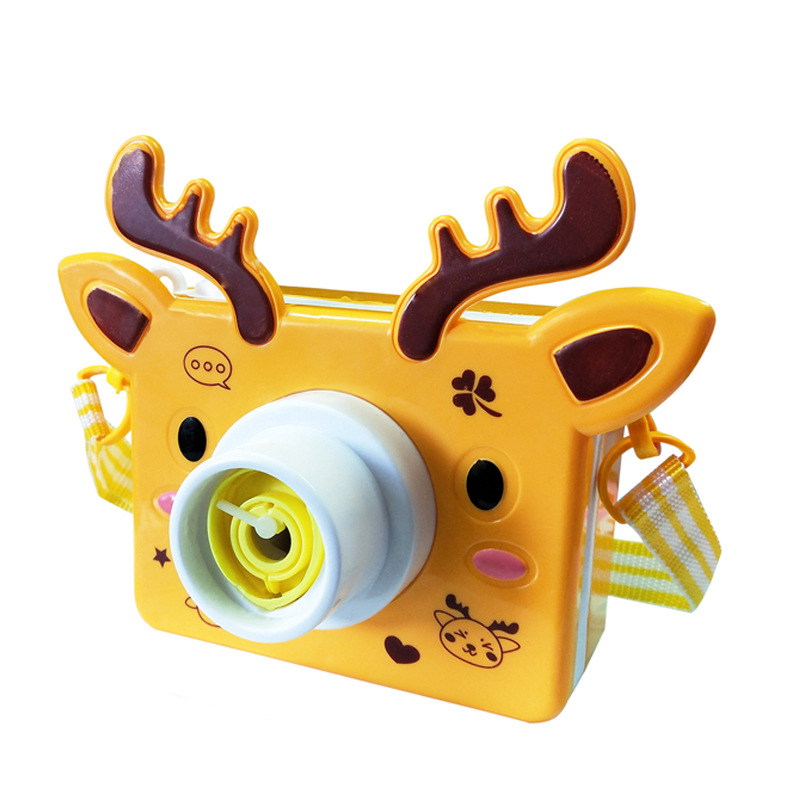 Chow Dudu Bubble Toy GF6258 Electric Cute Animal Bubble Camera with Light & Music (2)