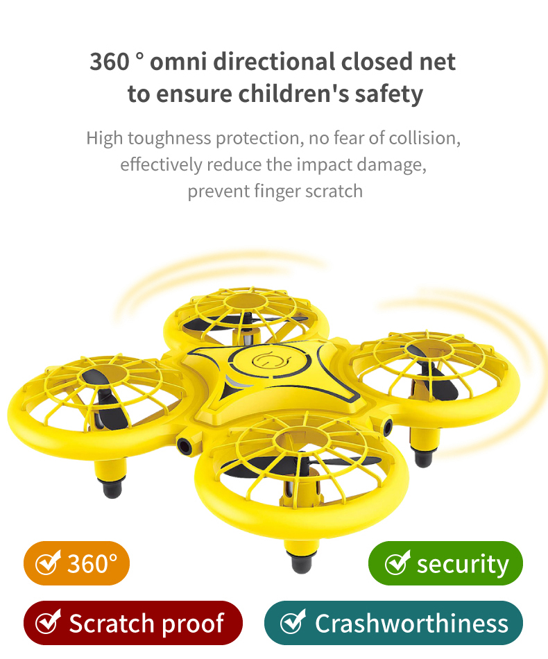 New Global Drone GW1S RC Mini Drone With SingleDual Control Kids Toy (8)