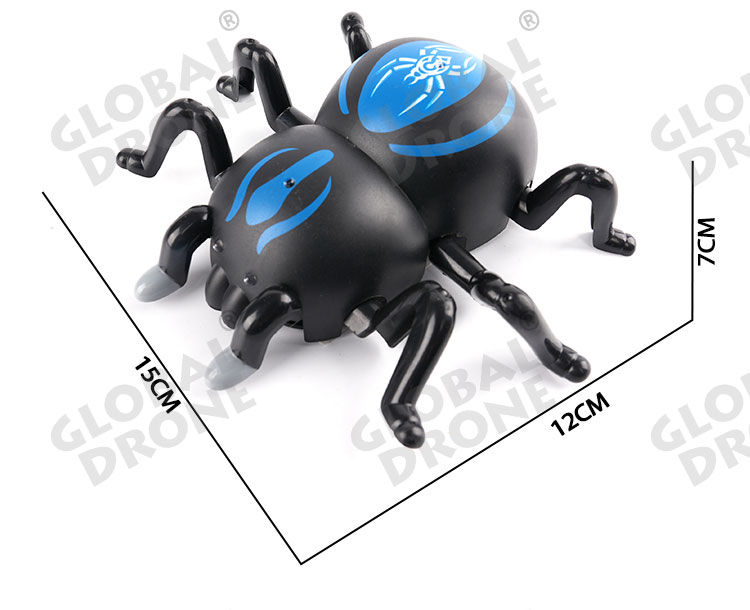 China Global Funhood GF0455 RC Wall Climbing Spider Trending Halloween Toys Manufacturer and Supplier Globalwin Intelligent